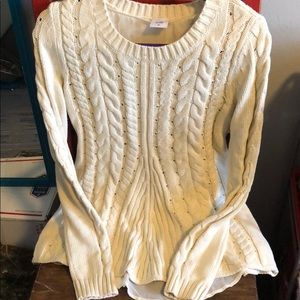 Cabi Cream Sweater